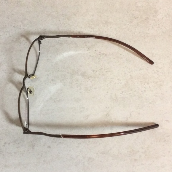 NWT Elizabeth Arden Petite copper metal eyeglasses new old stock - Picture 4 of 16